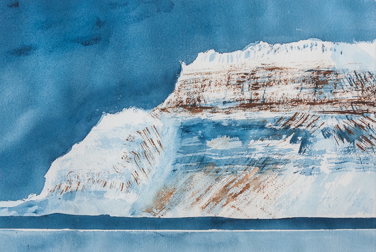 Kap Linné. Svalbard. 50 x 61, (089)